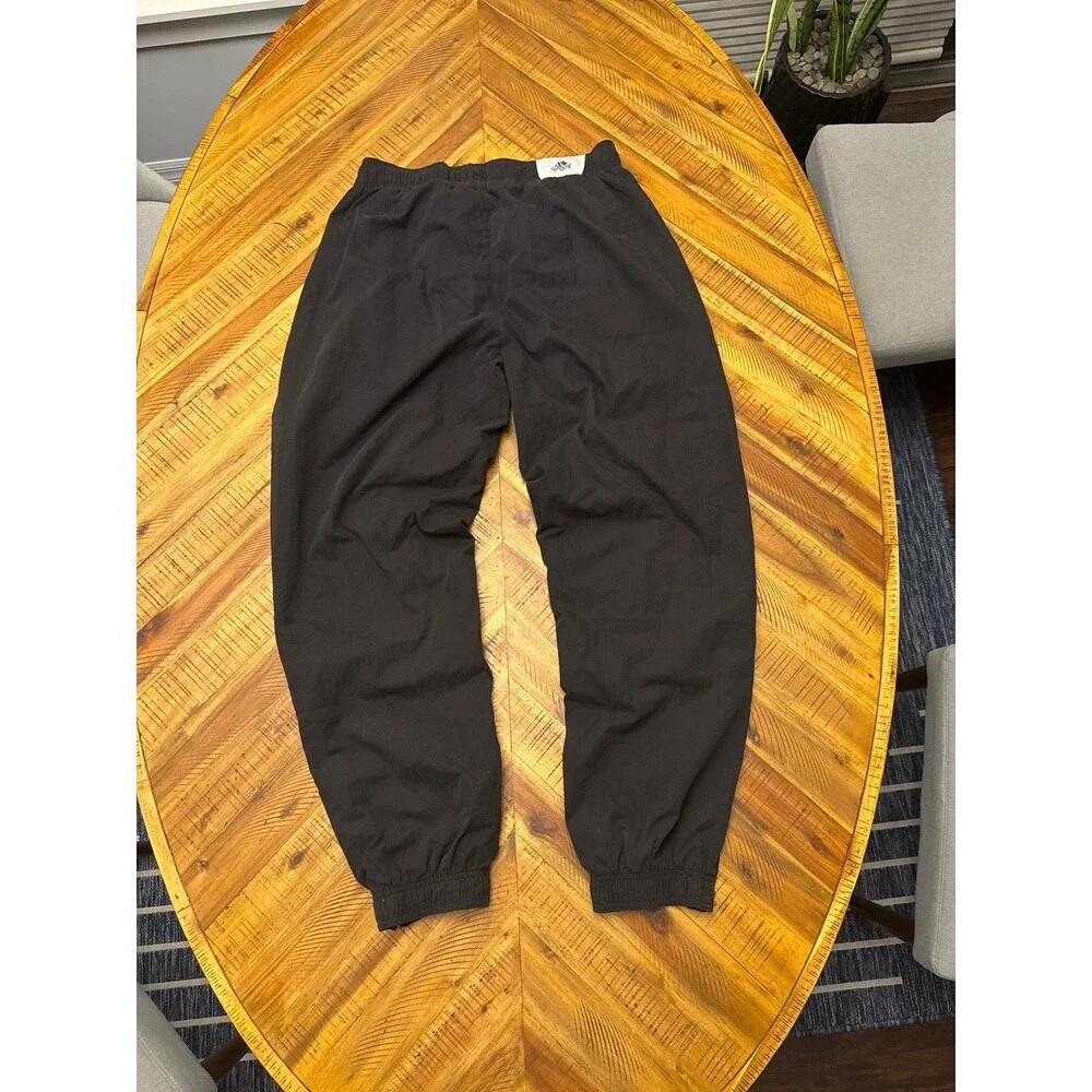 Vintage 90s Adidas Equipment EQT Soccer Track Pants Black Baggy Y2K